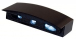 256-039 MICRO-LED-Nummernschildbeleuchtung mit Alu-Gehäuse, schwarz, E-geprüft